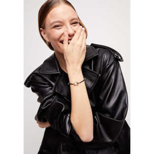 Pulsera SER DIFERENTE NEGRO M