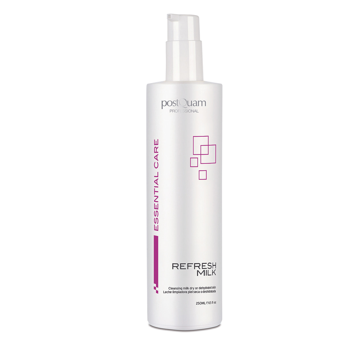 Lait nettoyant peau seche 250 ml.