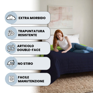 TRAPUNTINO ESTIVO ELEGANT SINGOLO, BICOLORE