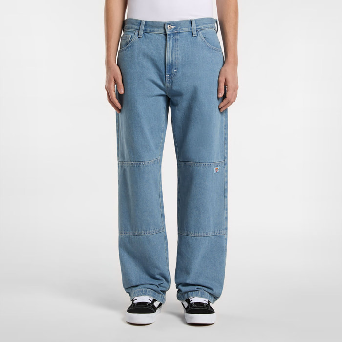 Jeans Doble - 100% algodón - azul denim