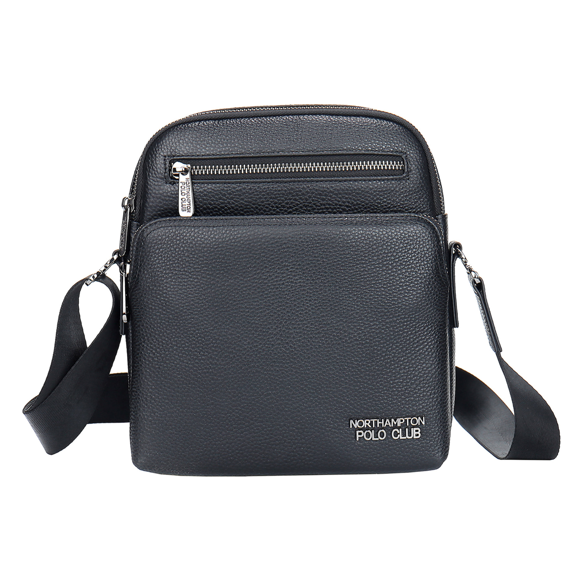 Borsa a tracolla  da uomo In Vera pelle Made in Italy 21x25x9,5 cm