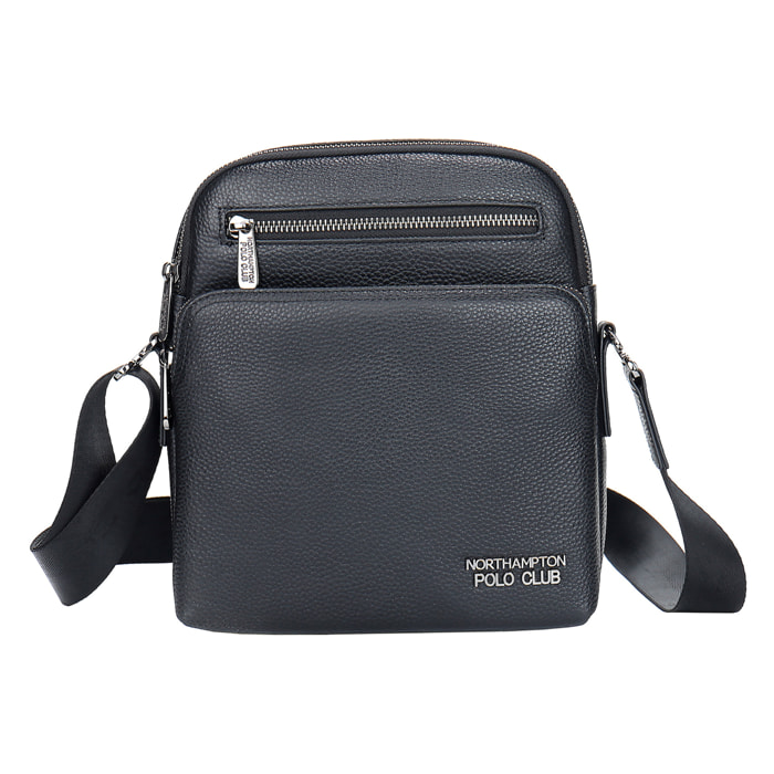 Borsa a tracolla  da uomo In Vera pelle Made in Italy 21x25x9,5 cm