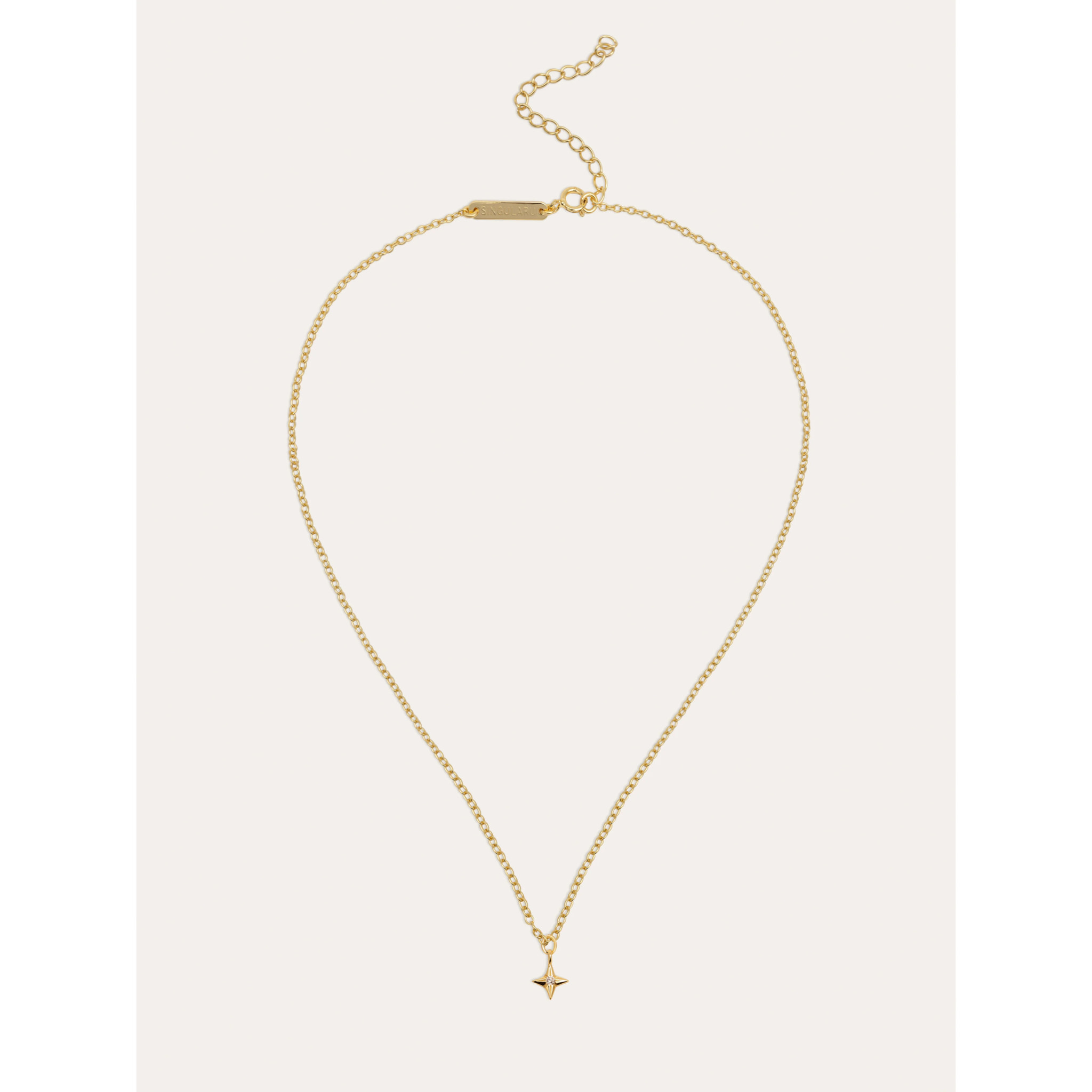 Collana Orion Star Argento Placcato Oro