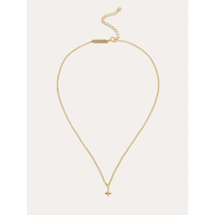 Collana Orion Star Argento Placcato Oro