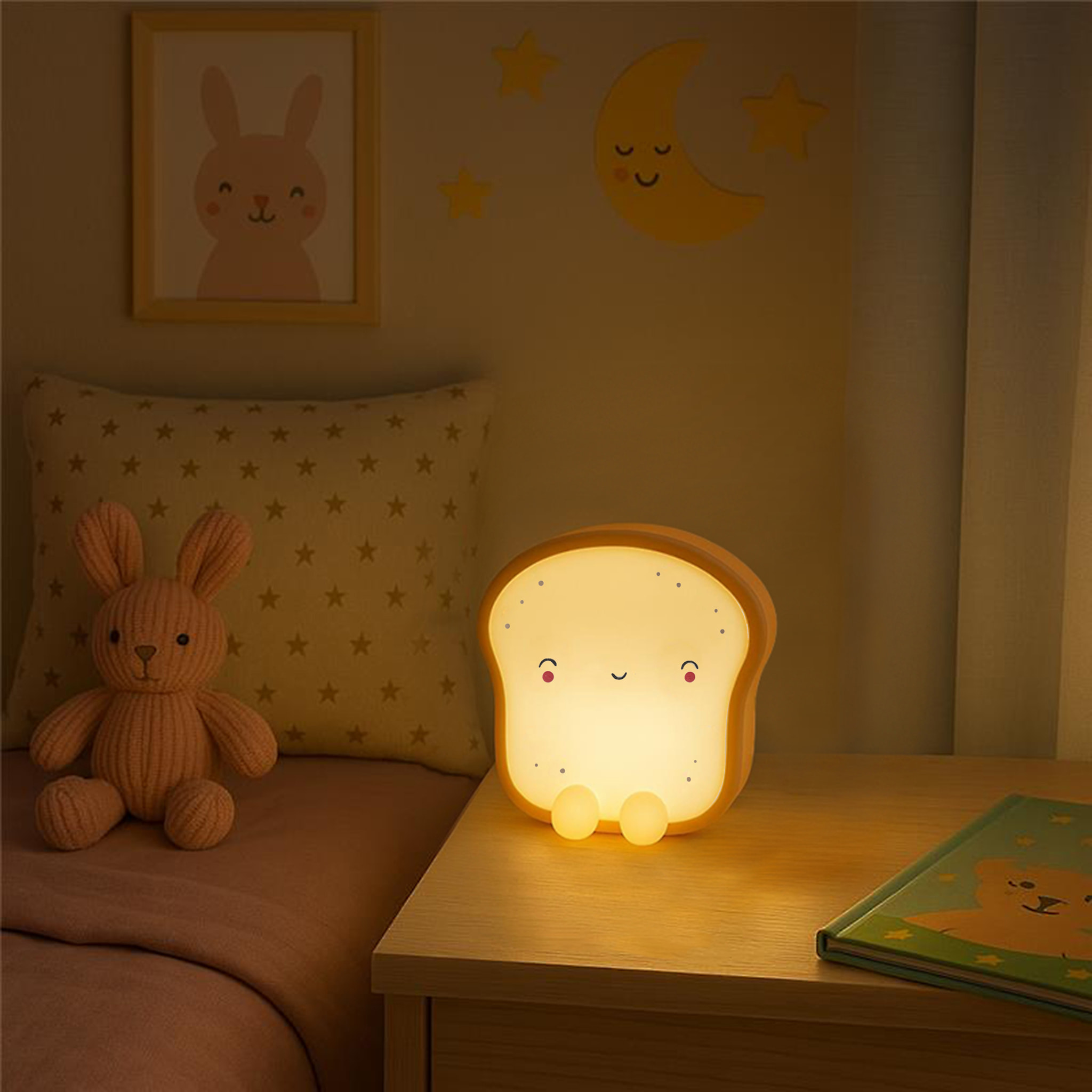 Veilleuse Tartine Kawaii