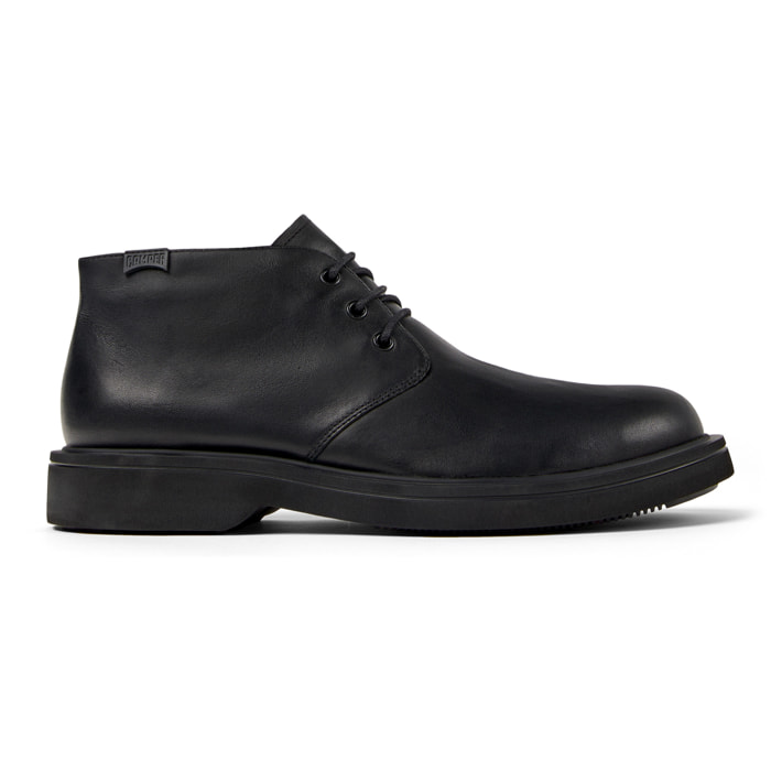 Botines - CAMPER Norman - Negro - Cuero liso
