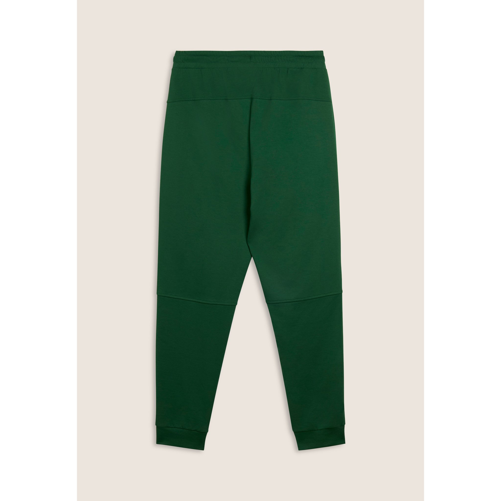 Pantaloni a carota in interlock con zip laterali