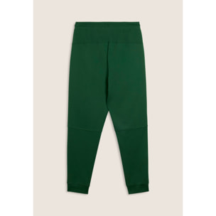 Pantaloni a carota in interlock con zip laterali