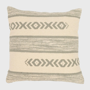 Cojín cuadrante algodón Burton 45x45 - funda + relleno