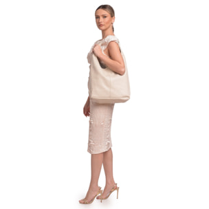 Shopper Anna Luchini Beige