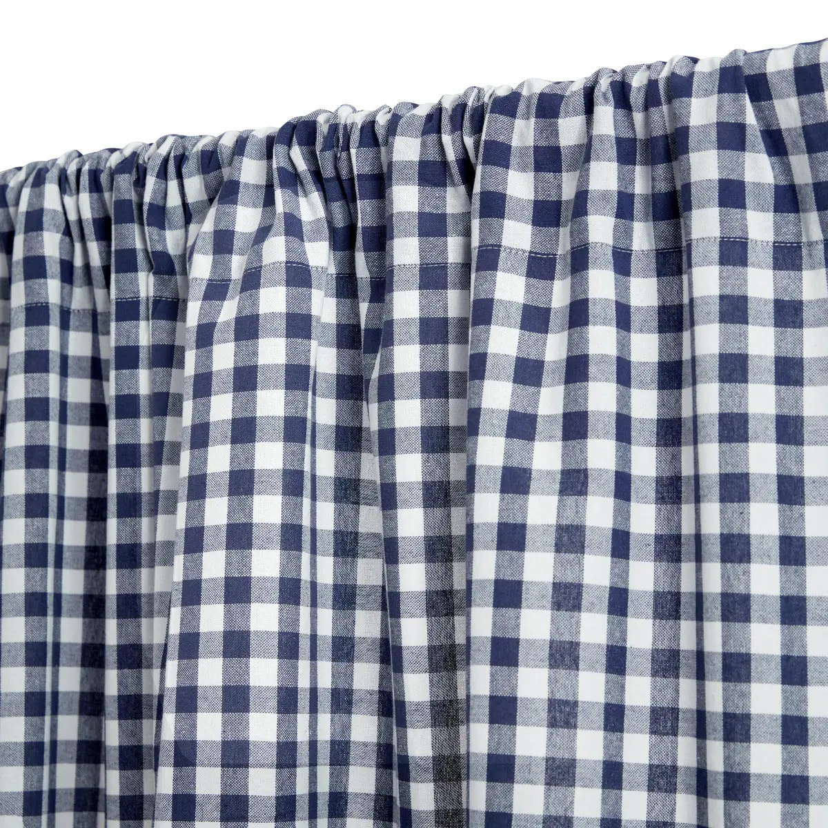 Rideau Groove 260x140cm vichy bleu navy