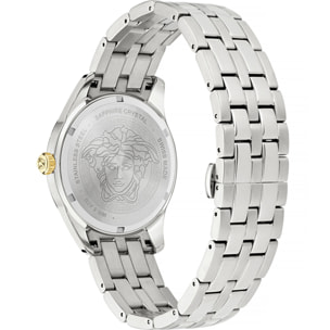Versace Orologio Analogico Al Quarzo Greca Time Gmt(Wc-7C)