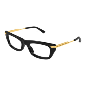 Gafas de Vista Bottega Veneta BV1371O-001 de Acetato Mujer 51 mm