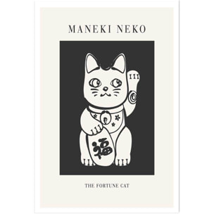 Affiche enfant manekineko  Affiche seule