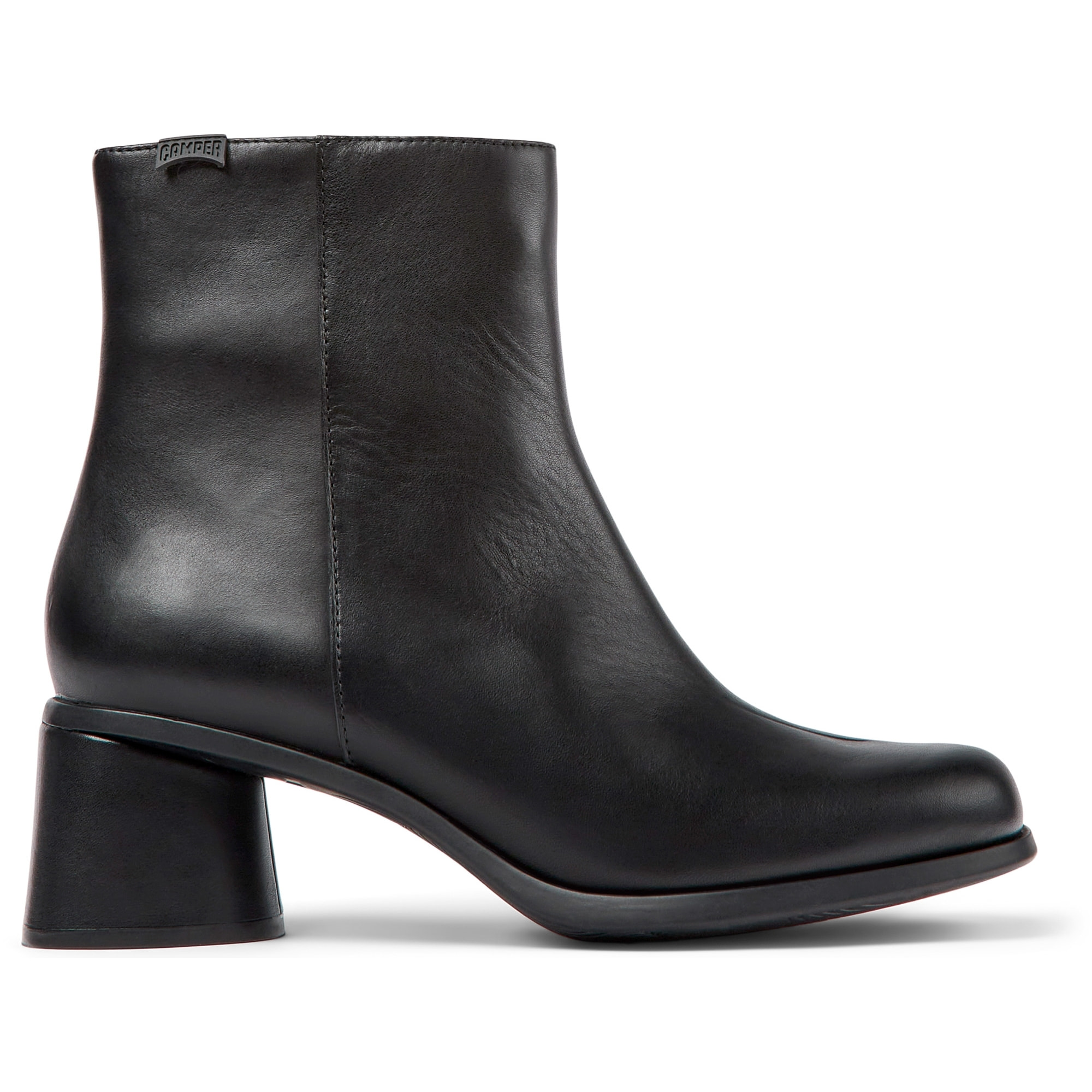 Botines - CAMPER Kiara - Negro - Cuero liso