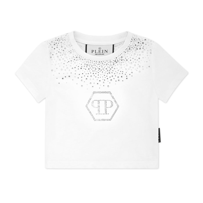 PHILIPP PLEIN T-Shirt Round Neck Ss HEXAGON