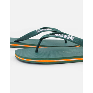 Chancla Dedo Verde Oliva - Mundaka