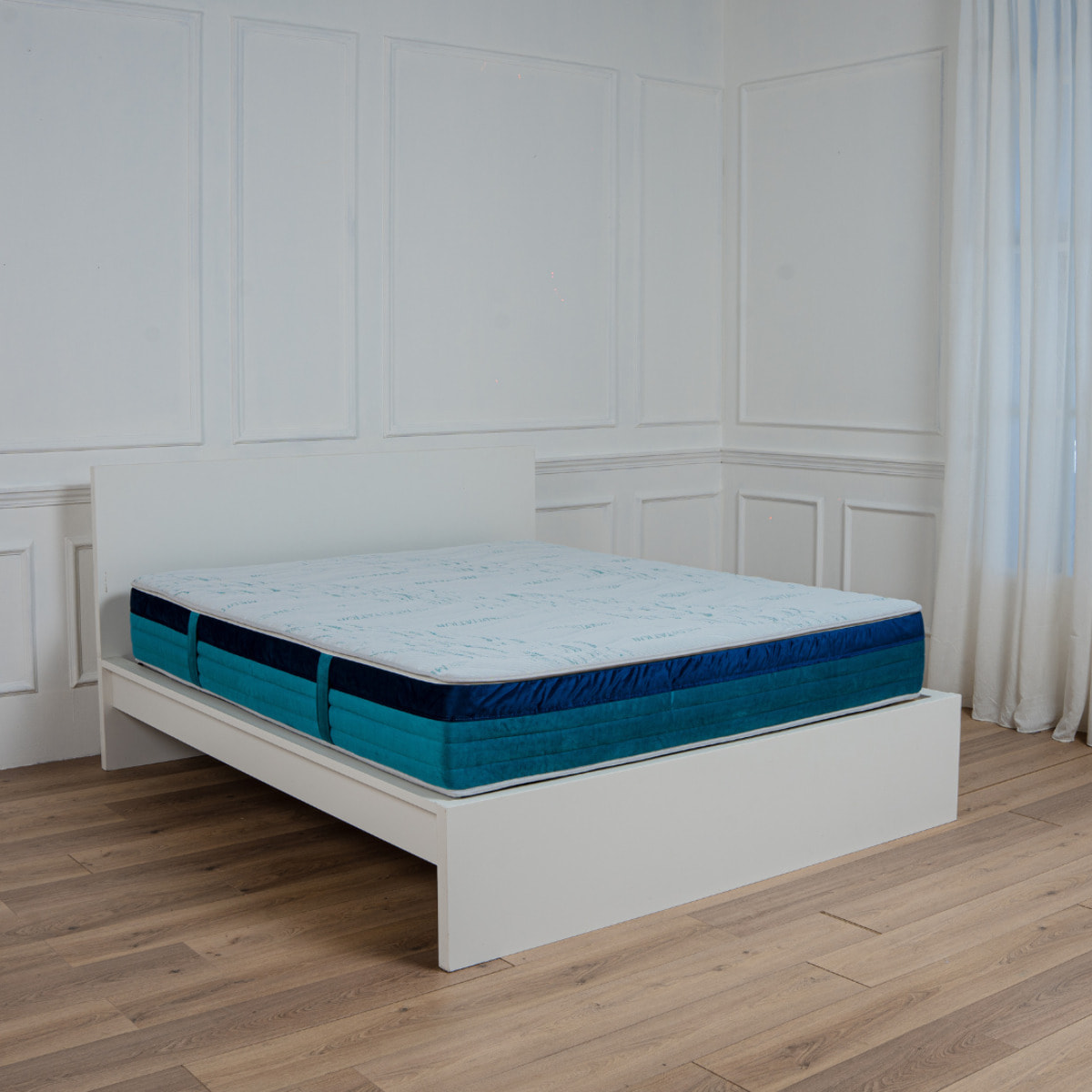 Materasso Una Piazza e Mezza Memory Foam 4 Strati Sfoderabile H26 Meditation - Fascia In Velluto Bicolore 120x190 (Antiacaro - Anallergico - Antibatterico - Ergonomico)