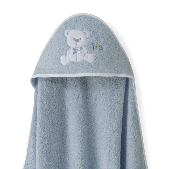 Set Capa de Baño Oso Lazo con Babero