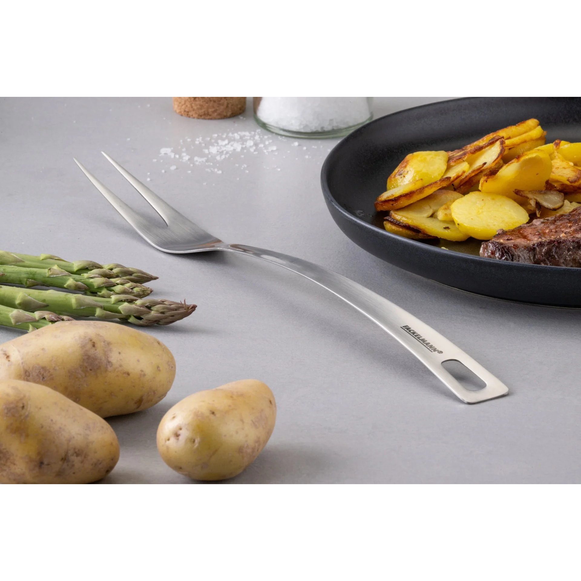 Fourchette à viande 2 piques Fackelmann Essential