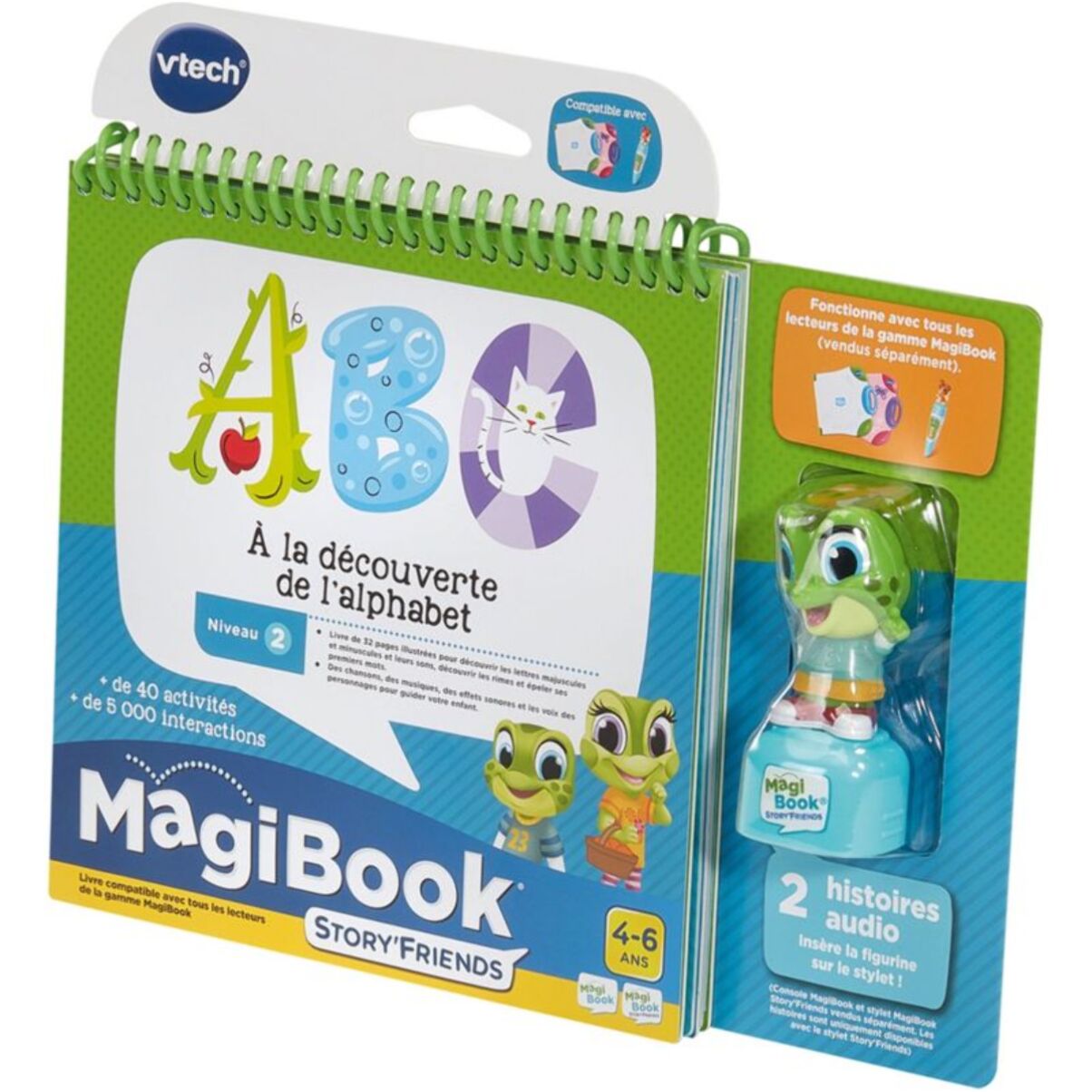 Livre interactif VTECH MagiBook Story'Friends - Livre ABC