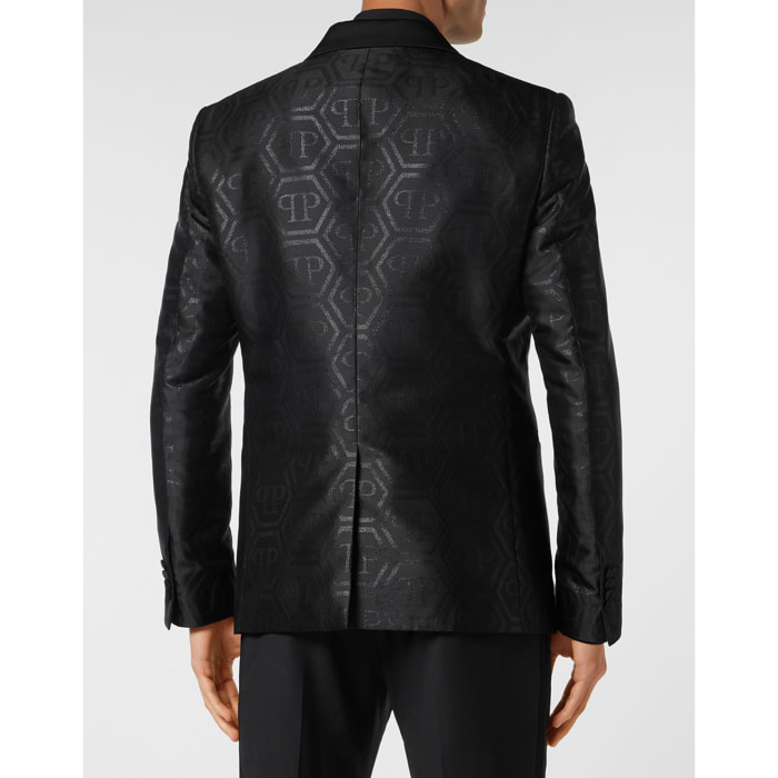 PHILIPP PLEIN One-Button Blazer Slim Fit MONOGRAM