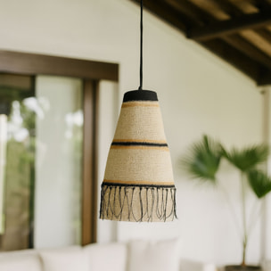 Suspension en jonc de mer  TOBAGO