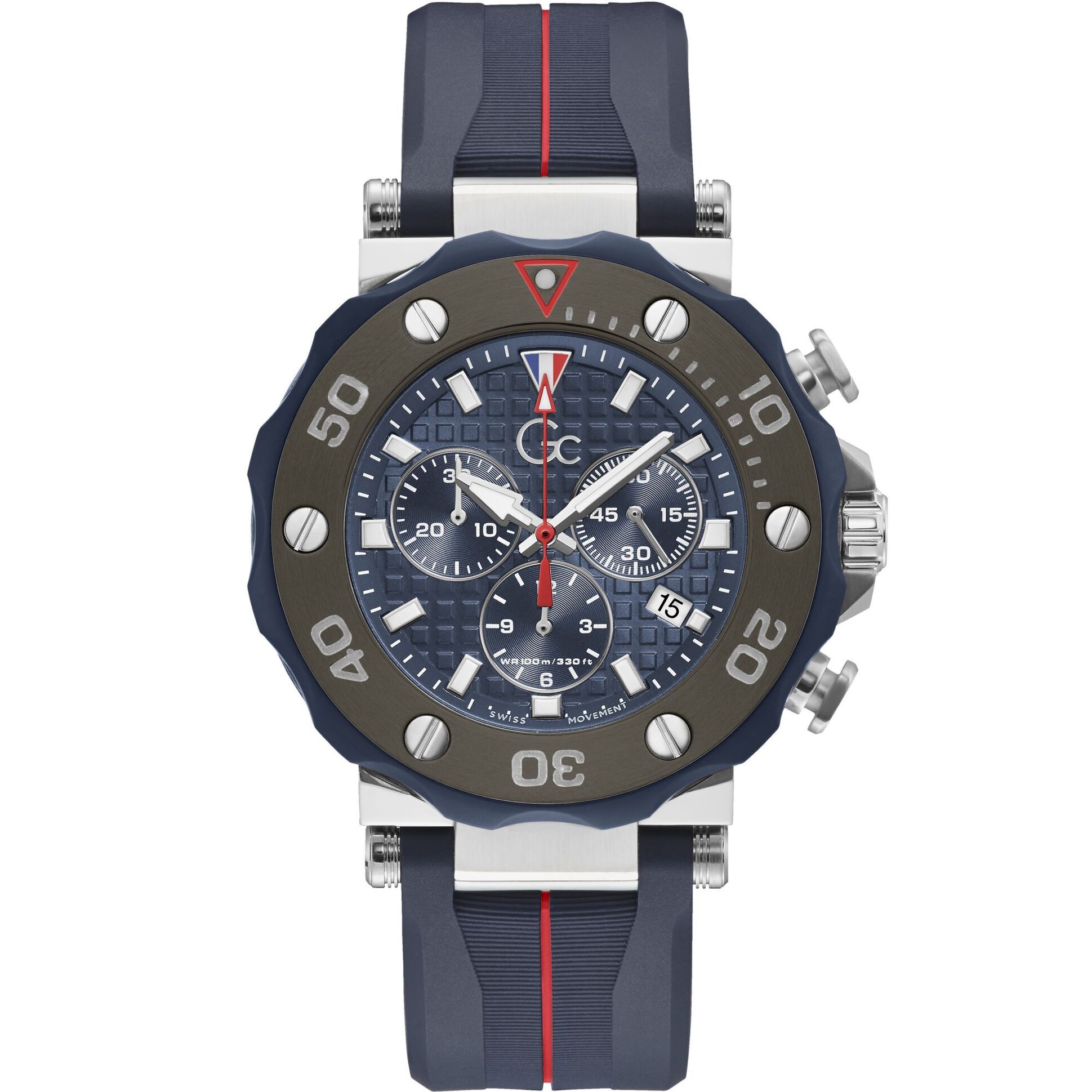 Gc Orologio Cronografo Al Quarzo Gc Divercode Chrono