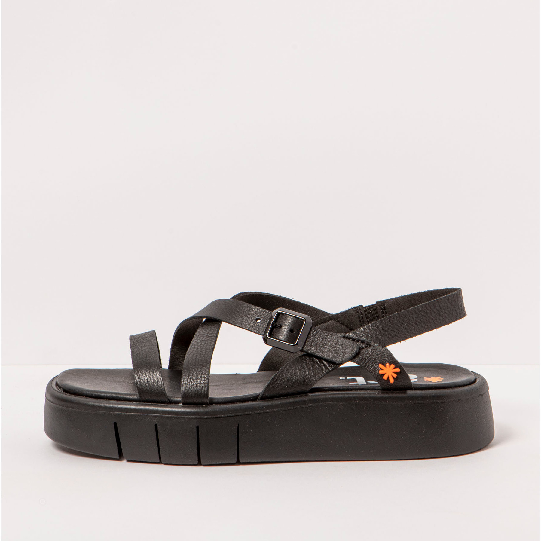 Sandalias 1853 NAPPA BLACK/ MALAGA color Black