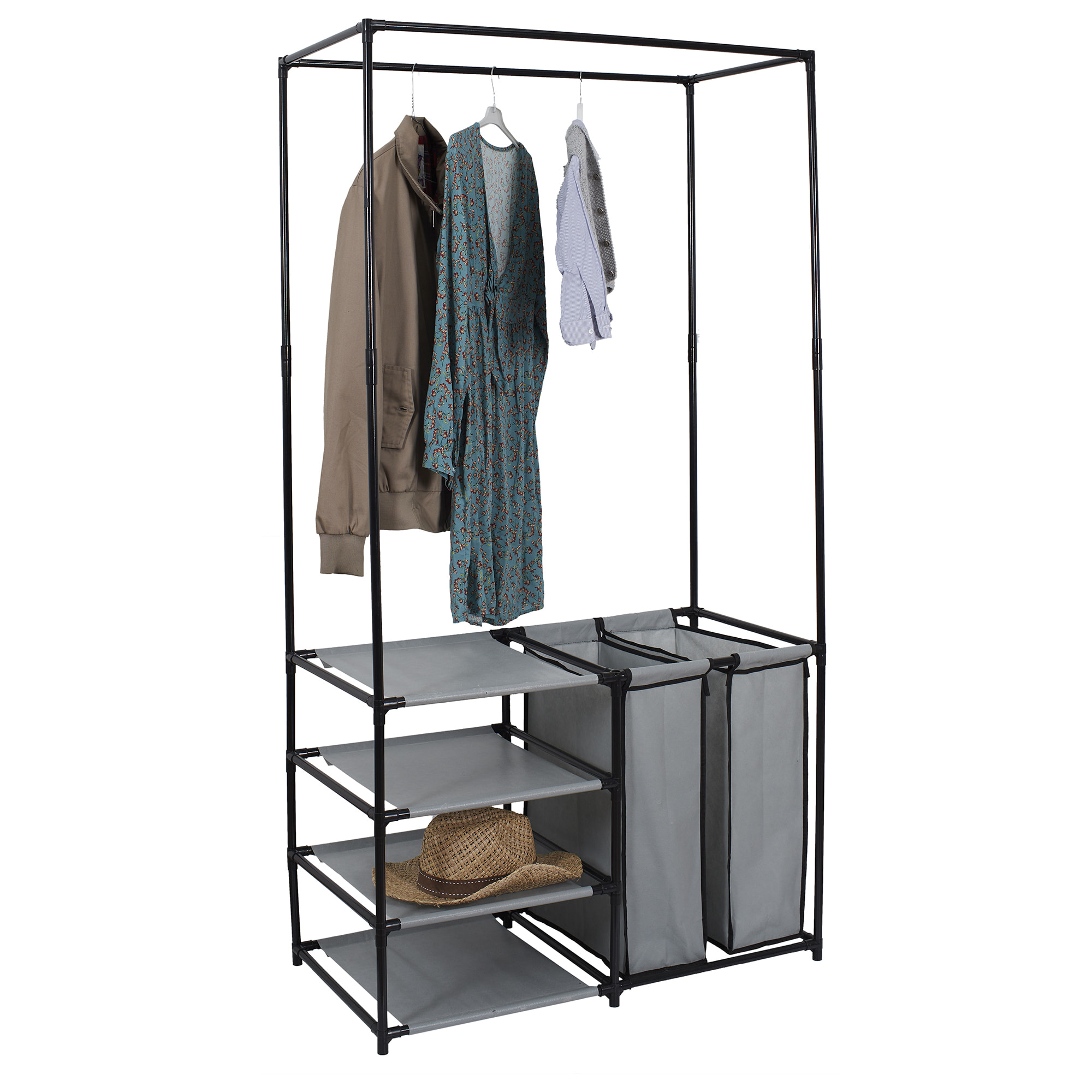 Portant Dressing Ouvert 87x43.5x163.5cm