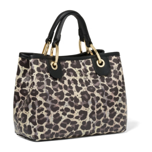 Borsa a mano  da donna In Poliestere e Poliuretano Prodotto artigianale 28x21,5x13 cm