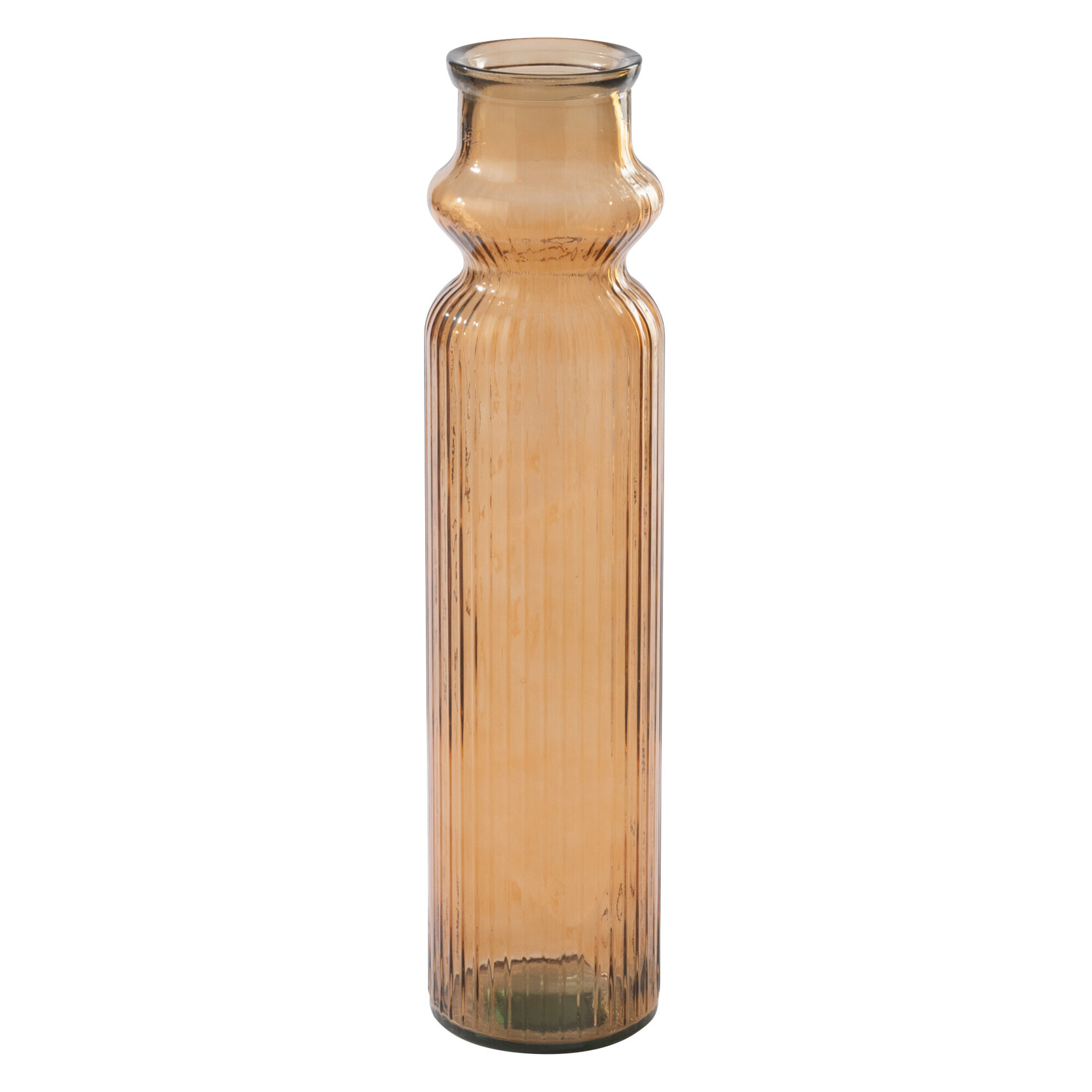 J-Line Vase Ligné - verre - orange