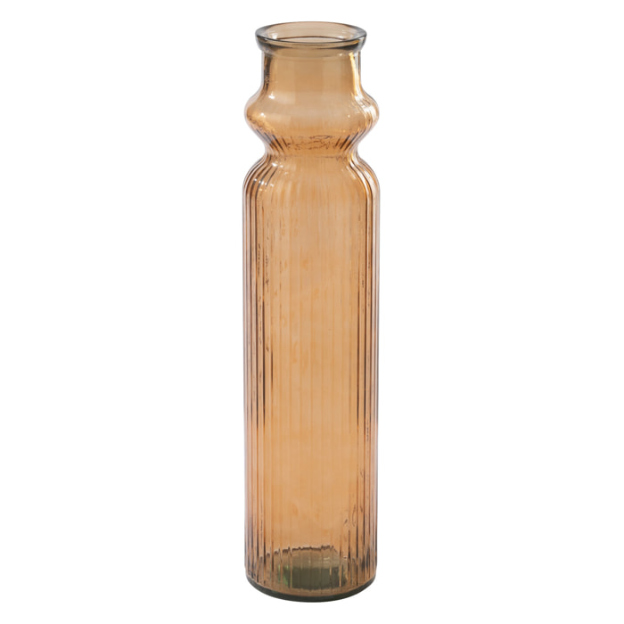J-Line Vase Ligné - verre - orange