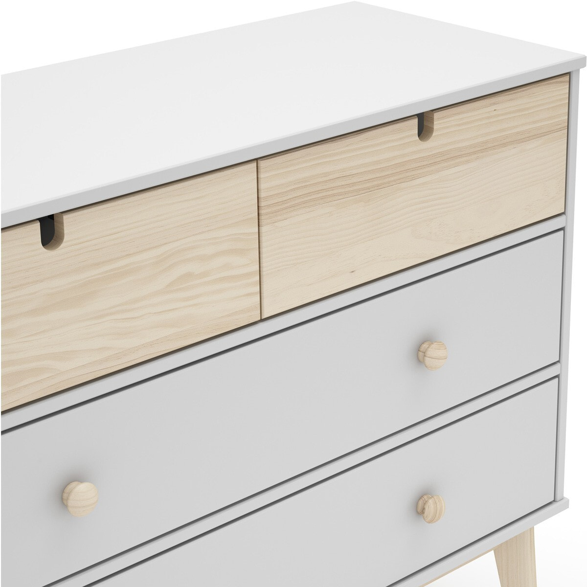 Commode enfant 4 tiroirs en bois - LUCY