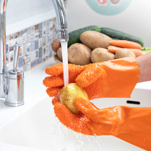 Gants Nettoyants de Fruits et Légumes Glinis InnovaGoods