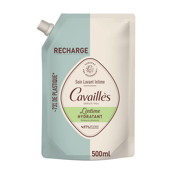 Ecorecharge soin lavant intime - Extra-Doux 500 ml