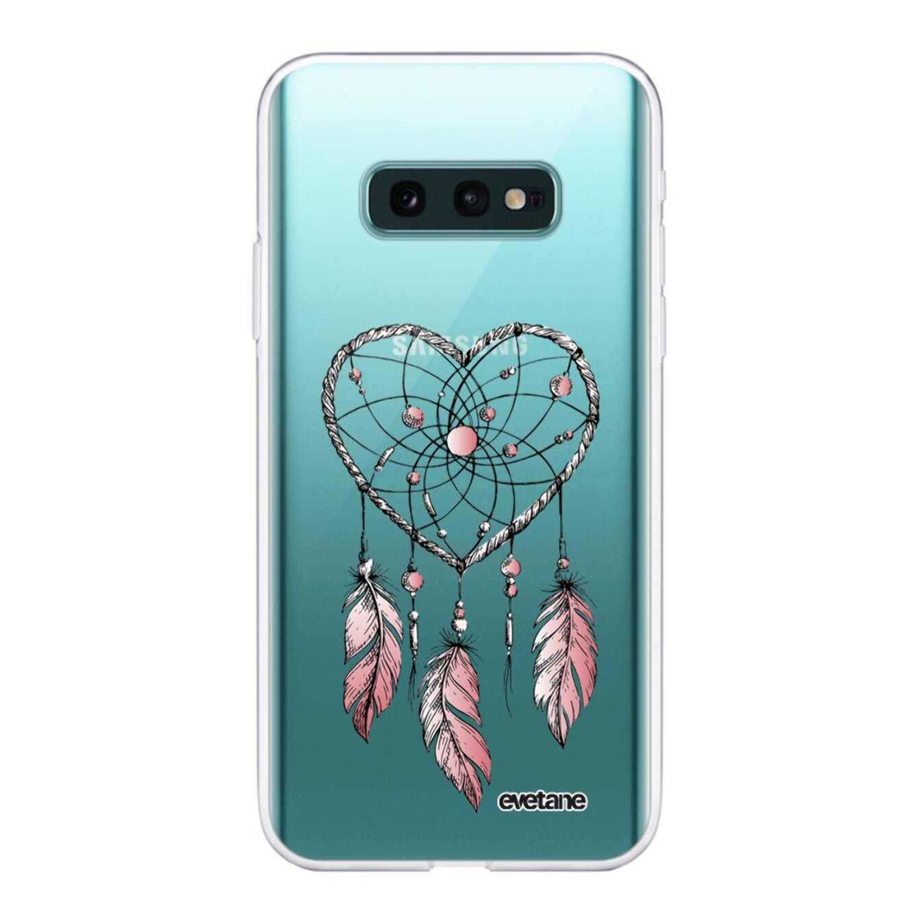 Coque Samsung Galaxy S10e 360 intégrale transparente Attrape coeur Tendance Evetane.