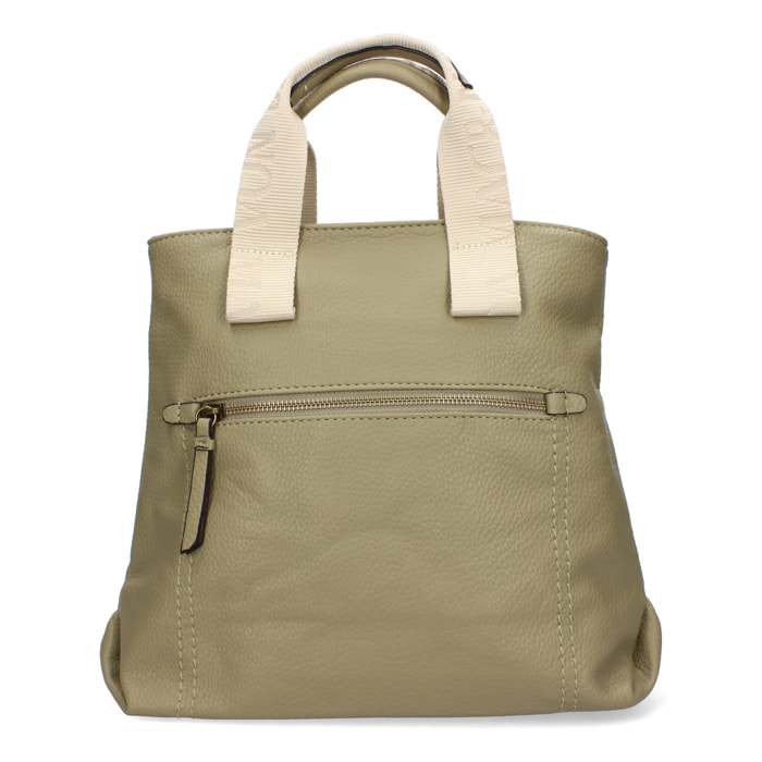 Mochila de Mujer, diseño moderno, Compartimento Principal con Cremallera