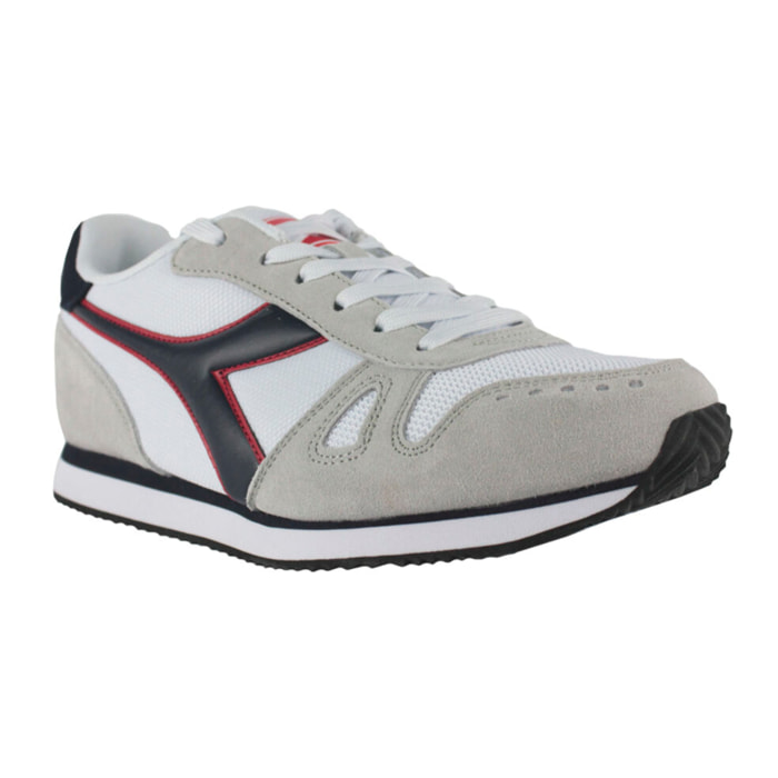 Zapatillas Sneaker para Hombre - DIADORA Simple run 101.173745 01 C9304 White/Glacier gray