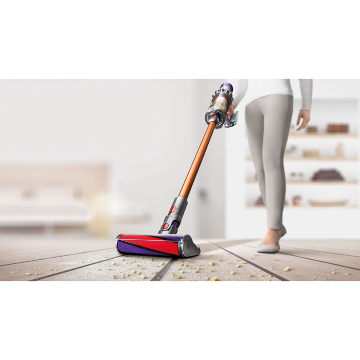 Dyson Cyclone V10 Fluffy (Nickel/Cuivre)