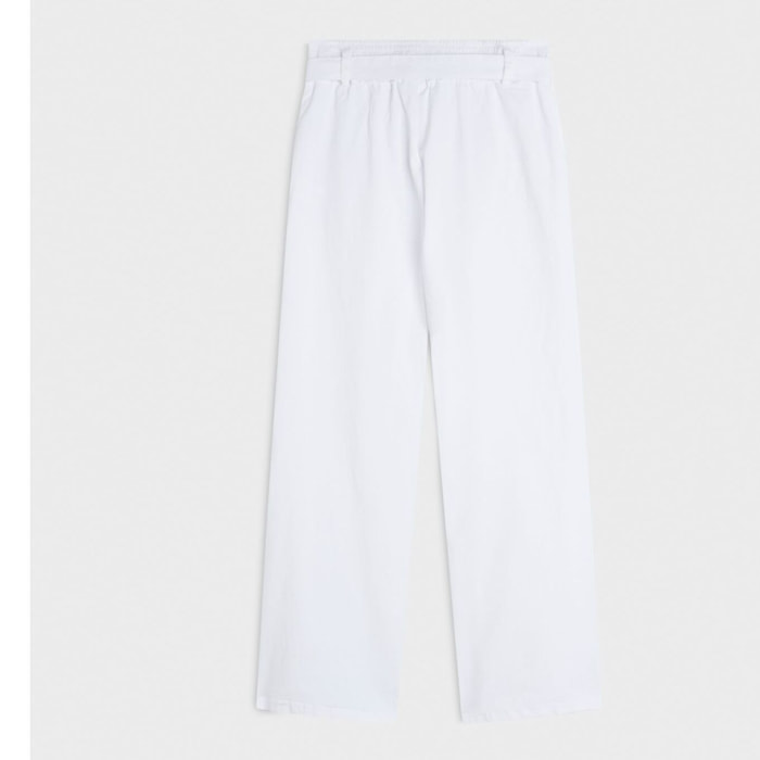 PANTALONE BIANCO CONBIPEL