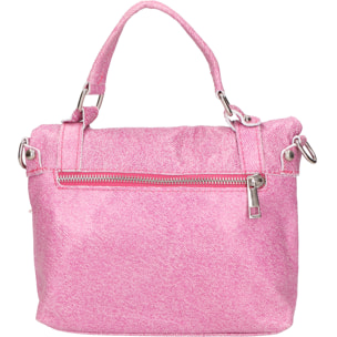 Borsa a mano Leila da donna In Vera pelle Made in Italy 25x17x6 cm