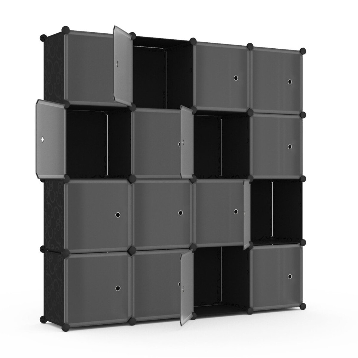 Armoire de rangement multifonction 16 cubes