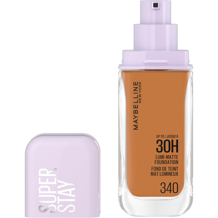 Maybelline New York Superstay Fond de Teint 30H Lumi-Matte 340