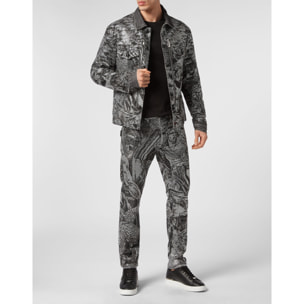 PHILIPP PLEIN Denim Jacket TATTOO
