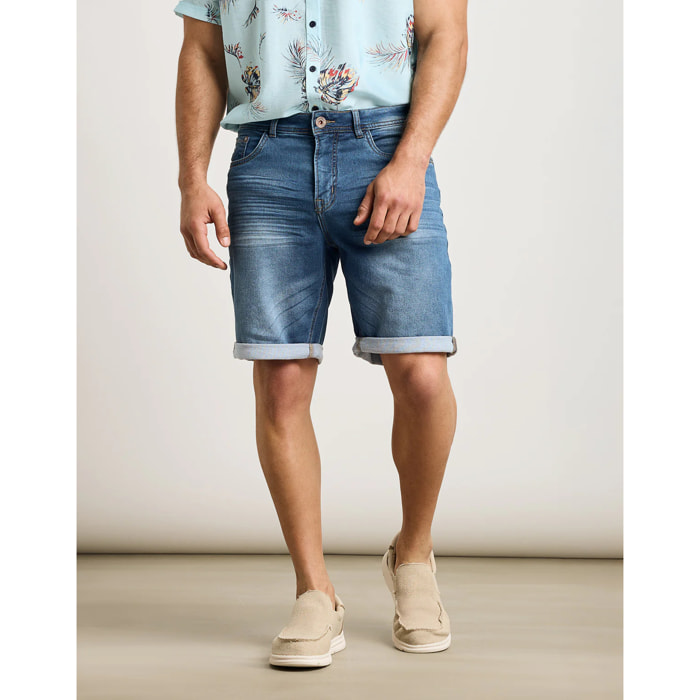Bermuda Denim Denim Oscuro - Selbourne