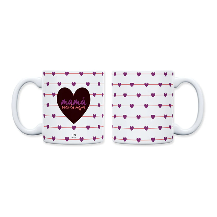 Taza "Mamá, eres la mejor"
