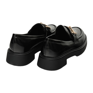 Mocassini con accessorio - tacco 4,0 cm