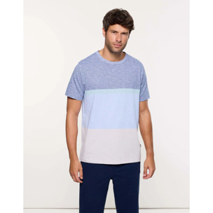 Camiseta Manga Corta Azul - Galosa