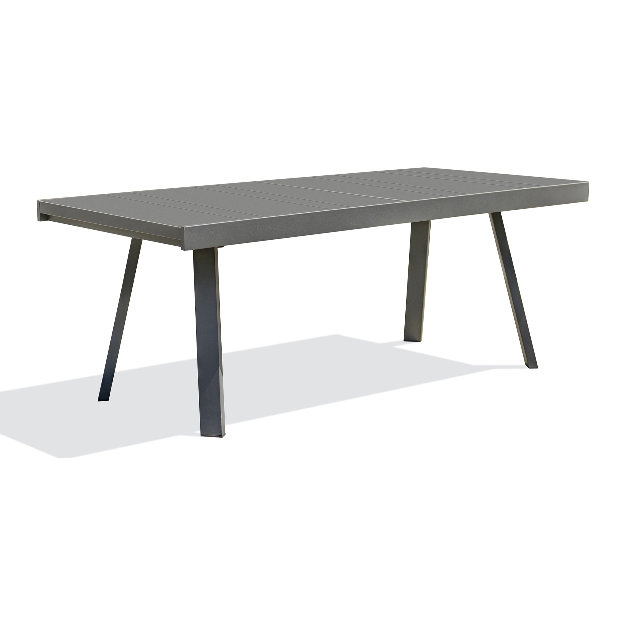 STOCKHOLM - Table de jardin 12 places en aluminium